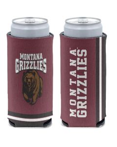 Wincraft Inc. Pepline Div Wincraft University of Montana Grizzlies Slim Can Cooler 12626320UM
