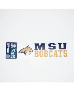 Wincraft Inc. Pepline Div Wincraft Montana State Stacked Decal 24798014MSU