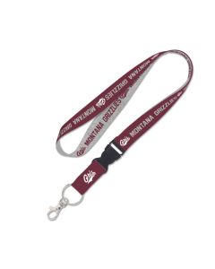 Wincraft Inc. Pepline Div Wincraft University of Montana Grizzlies Buckle Lanyard 30427221UM