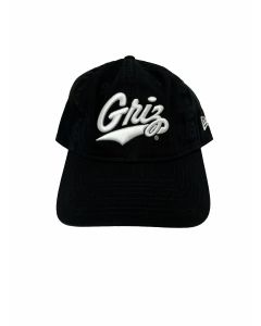 New Era Cap Company New Era University of Montana Grizzlies 920 Black Cap NE920BLKUM-BLACK-ADJ