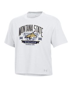Under Armour Montana State Bobcats Icon Women's S/S Tee UW0837MSU5433